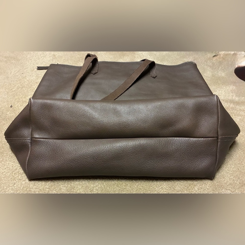 Madewell The Transport Satchel with Pockets in Castle  Rock - Picture 8 of 12